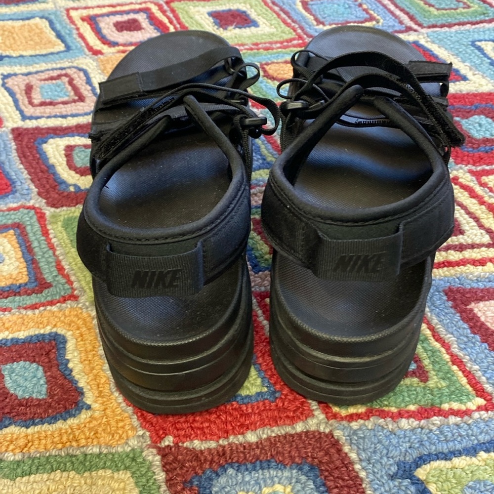 Super cute Nike platform sandals